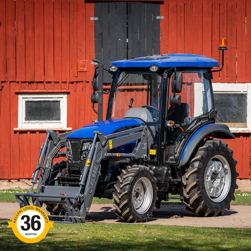 Traktor Lovol 50 hk 4wd med frontlæsser, Stage V