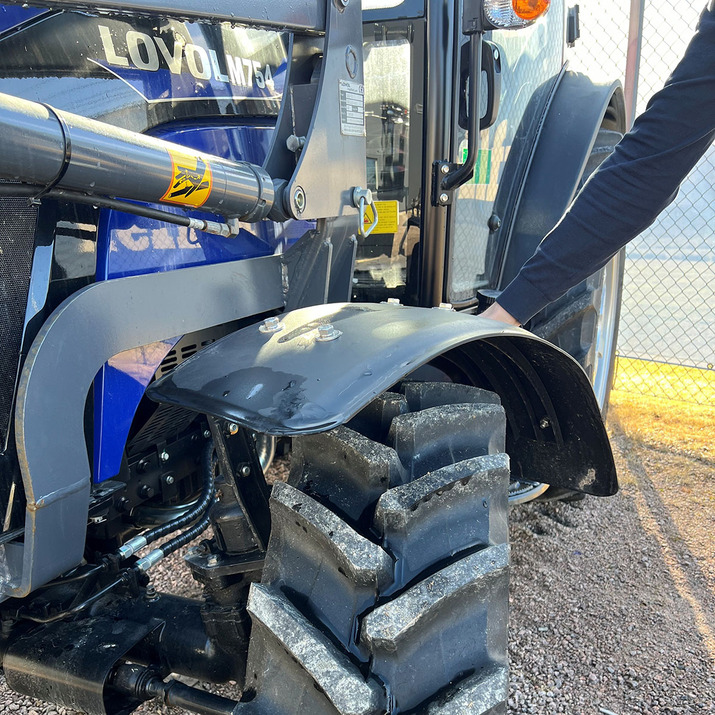 Traktor Lovol 75 hk 4wd med frontlæsser, Stage V