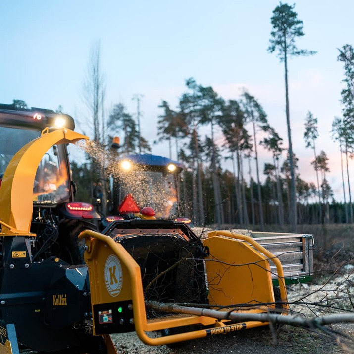 Flishugger 150, med hydraulisk indføring