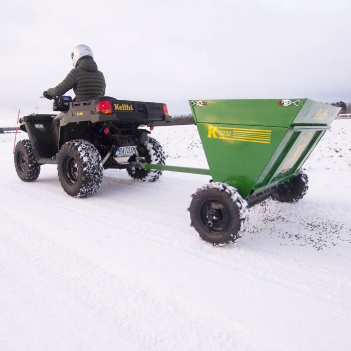 Saltspreder ATV 1,0 m, med omrøring