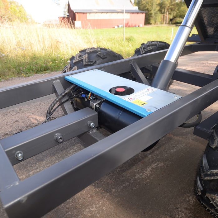 Tipvogn ATV 1.420 kg med elhydraulisk tipning