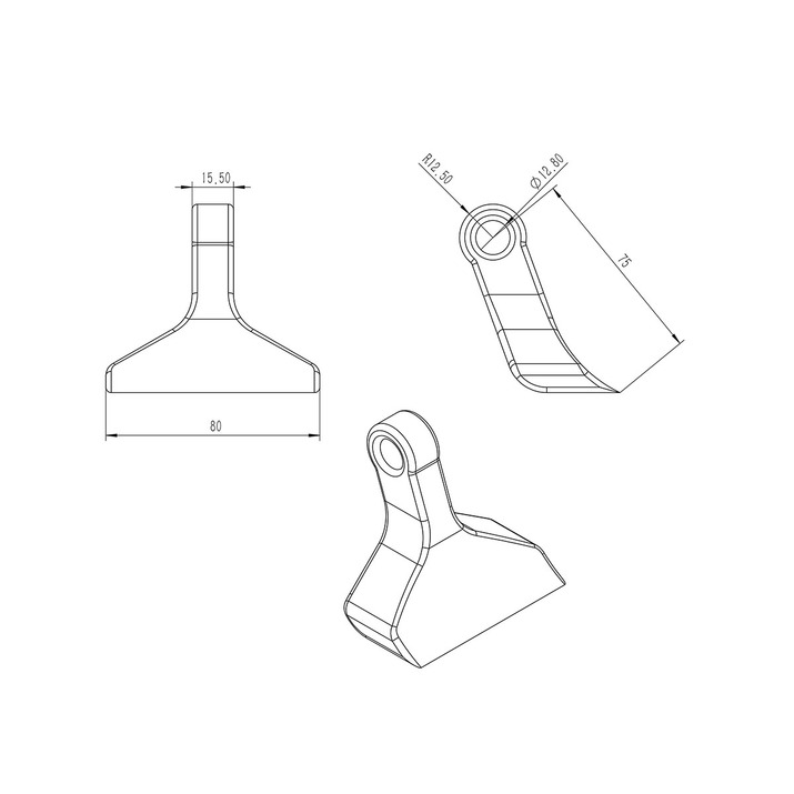 Hammerslagler Heavy Duty, 77 mm/345 g