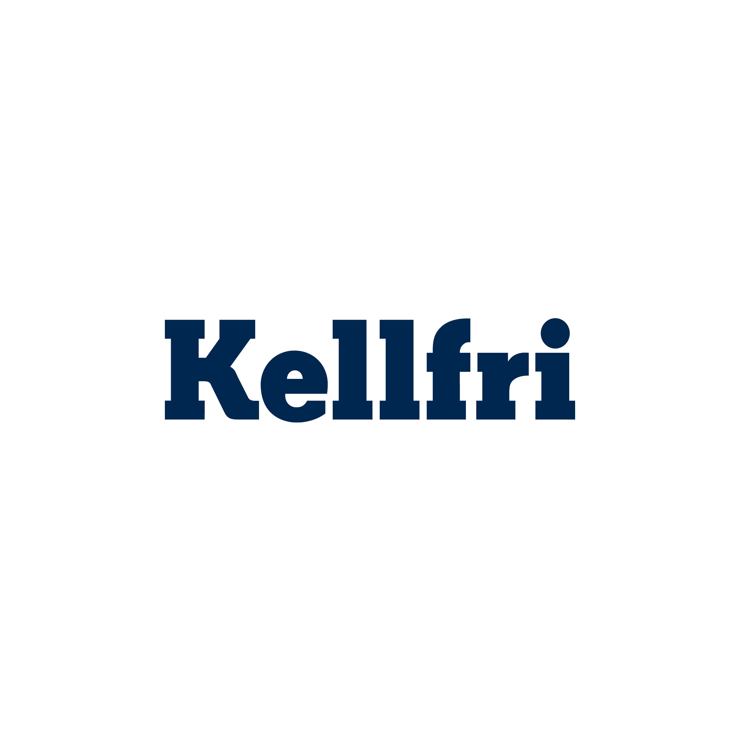 Dekal Kellfri, blå 300 x 80 mm 2019 - Kellfri