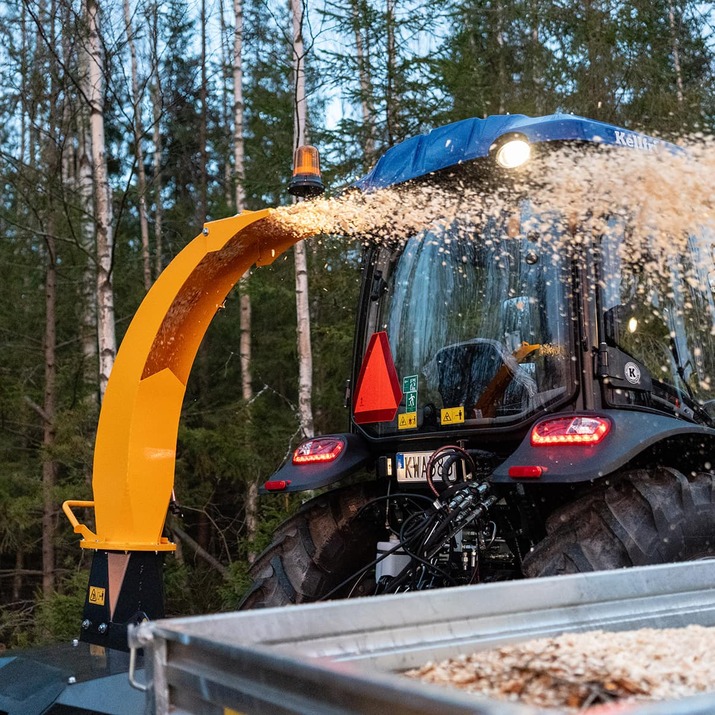 Flishugger 150, med hydraulisk indføring