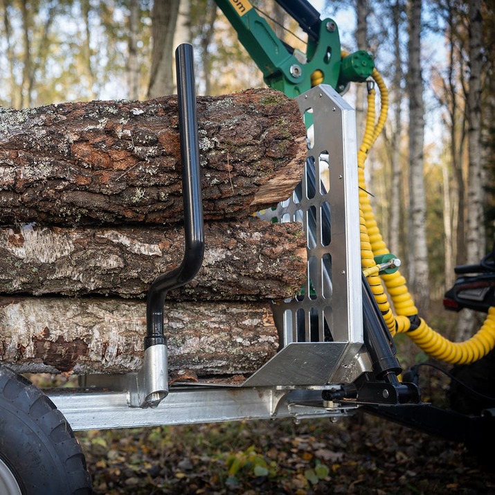 Skovvogn ATV 3 ton, med kran 4,2 m