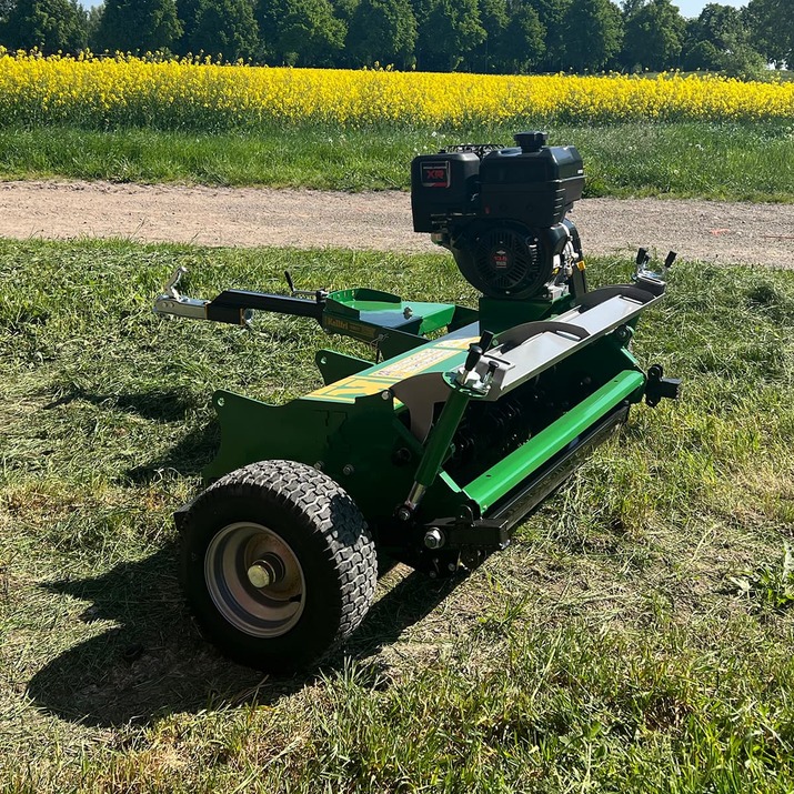 Slagleklipper ATV med bagklap, 1,2 m, Briggs and Stratton 13,5 hk