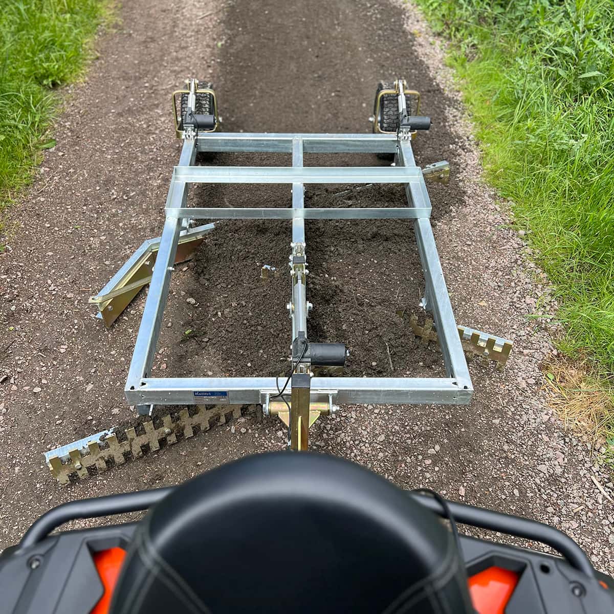 Vejhøvl ATV 3-stål med elektrisk høj- og sænkbarfuktion