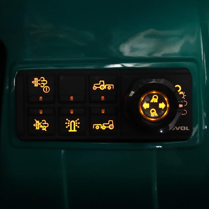 Kompakttraktor Lovol 25 hk med frontlæsser, uden førerhus 