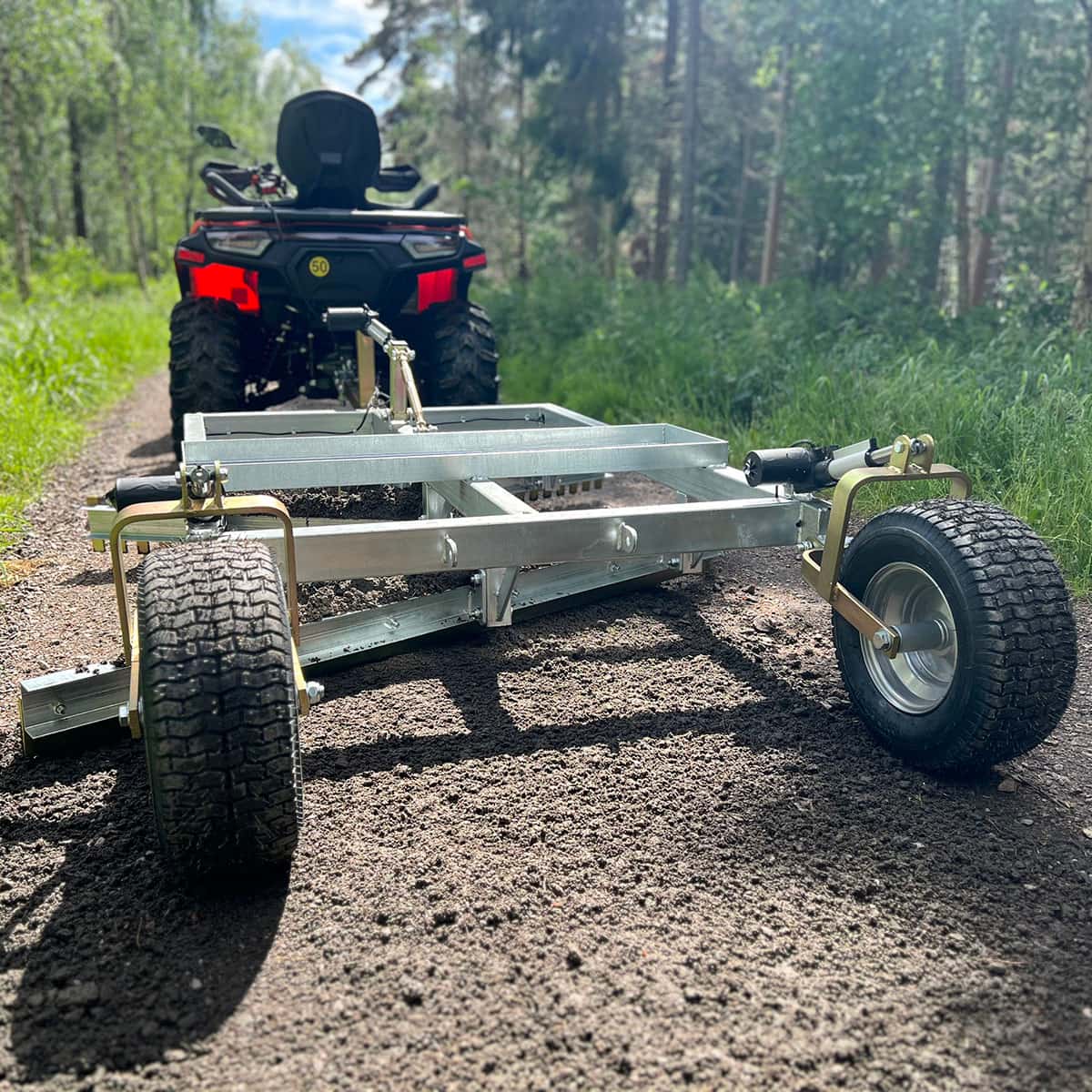 Vejhøvl ATV 3-stål med elektrisk høj- og sænkbarfuktion