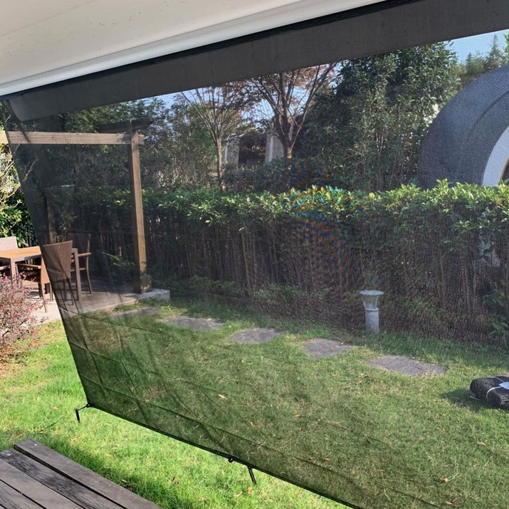 Vindnet bredde 1000 mm Sort
