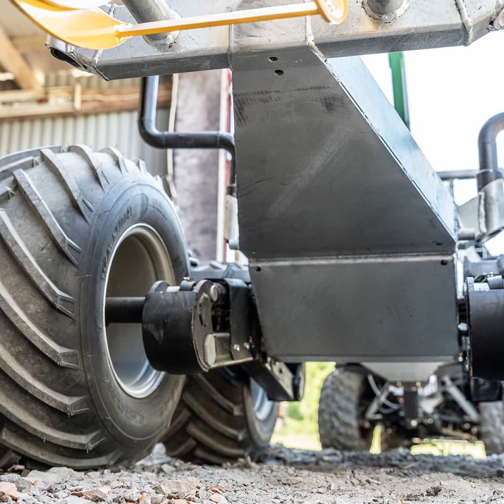 Skovvogn ATV 3 ton, med kran 4,2 m