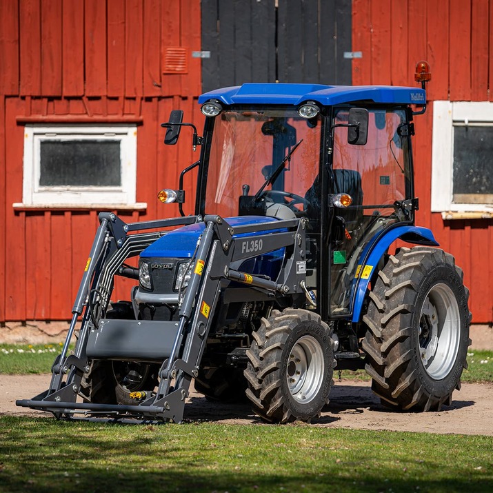 Traktor Lovol 40 hk 4wd med frontlæsser, Stage V