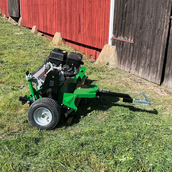 Slagleklipper ATV med bagklap og elstart, 1,5 m, 15 hk