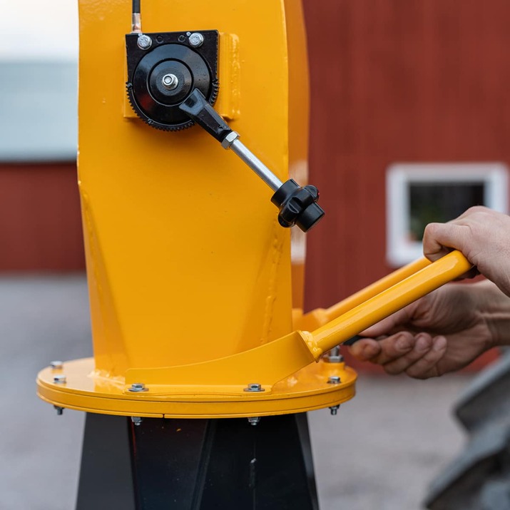 Flishugger 150, med hydraulisk indføring