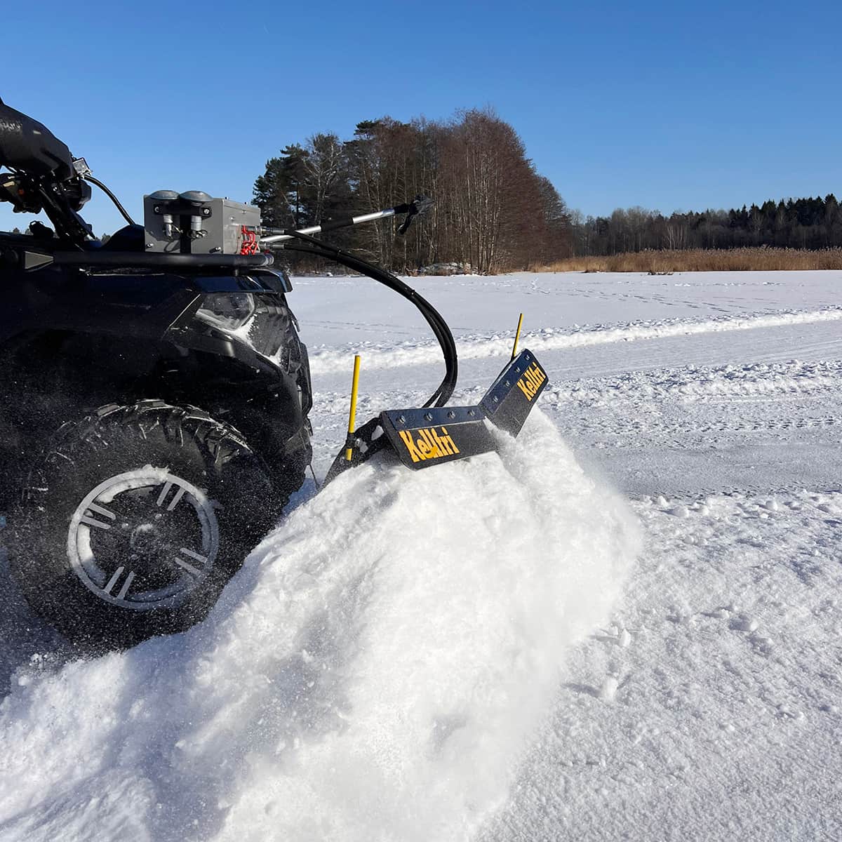 V-plov ATV 150 cm med hydraulikaggregat og cylinder
