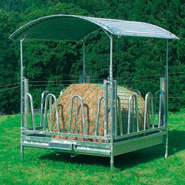 Hønet 280 x 280 cm, maske­størrelse 10 x 10 cm, SlowFeeder