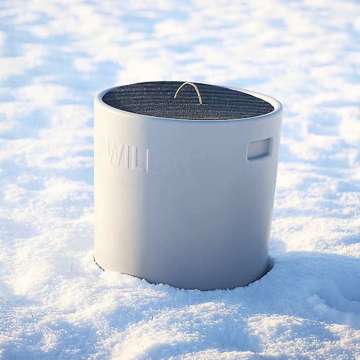 Låg til balje isoleret 80 liter