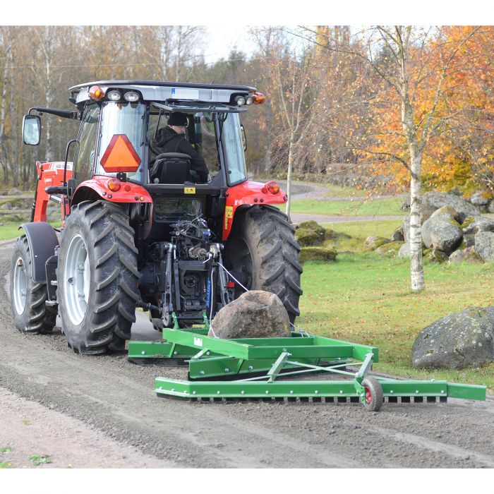 Vejhøvl med to skær 2 m, boltet