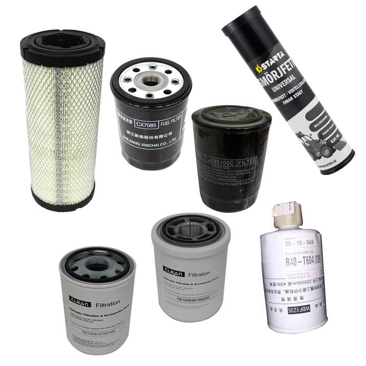 Servicekit til Traktor TBM504C Stage 3, Plus