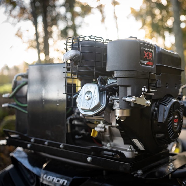 Skovvogn ATV 3 ton, med kran 4,2 m