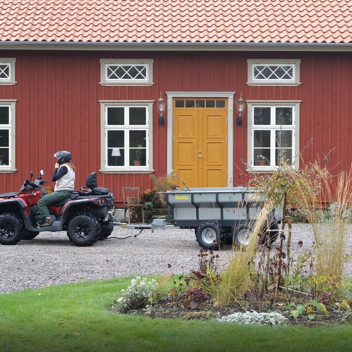 Tipvogn ATV 1.420 kg med elhydraulisk tipning