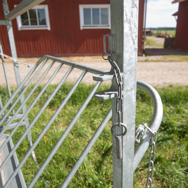 Foderhæk med tag til får