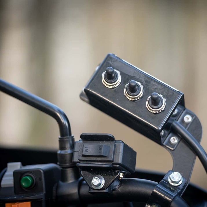 Skovvogn ATV 3 ton, med kran 4,2 m