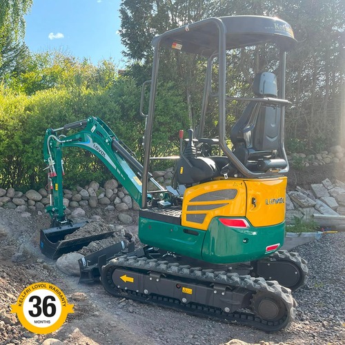 Lovol minigraver 1,8 ton uden kabine
