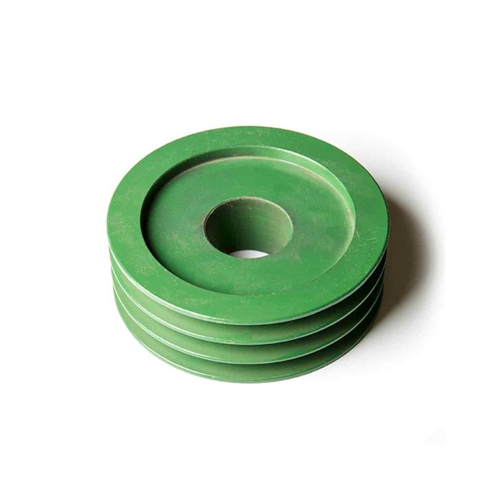 Remskive 3 spor d=155 mm (øverst) til slagleklipper