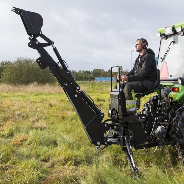 Graveaggregat til traktor 25-50 hk