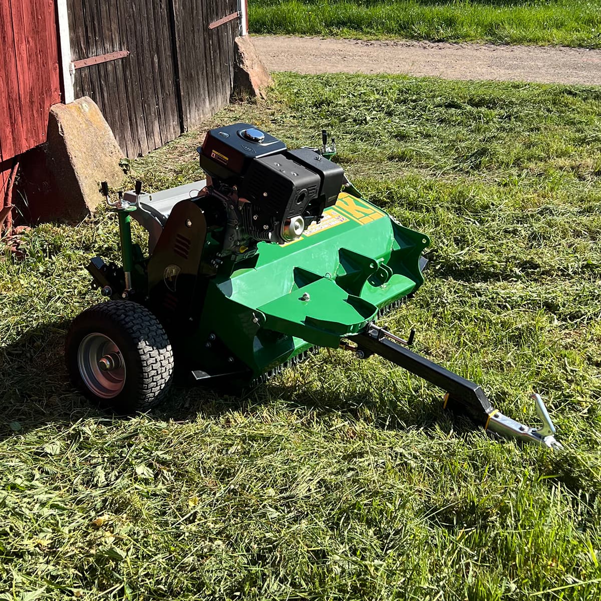 Slagleklipper ATV med bagklap, 1,2 m, 15 hk