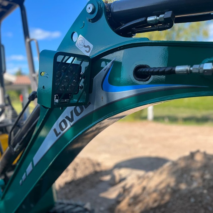 Lovol minigraver 1,8 ton uden kabine, hurtigskift S30/180 med tilt