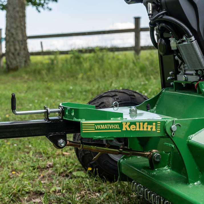 Slagleklipper ATV med bagklap, 1,5 m, 25 hk