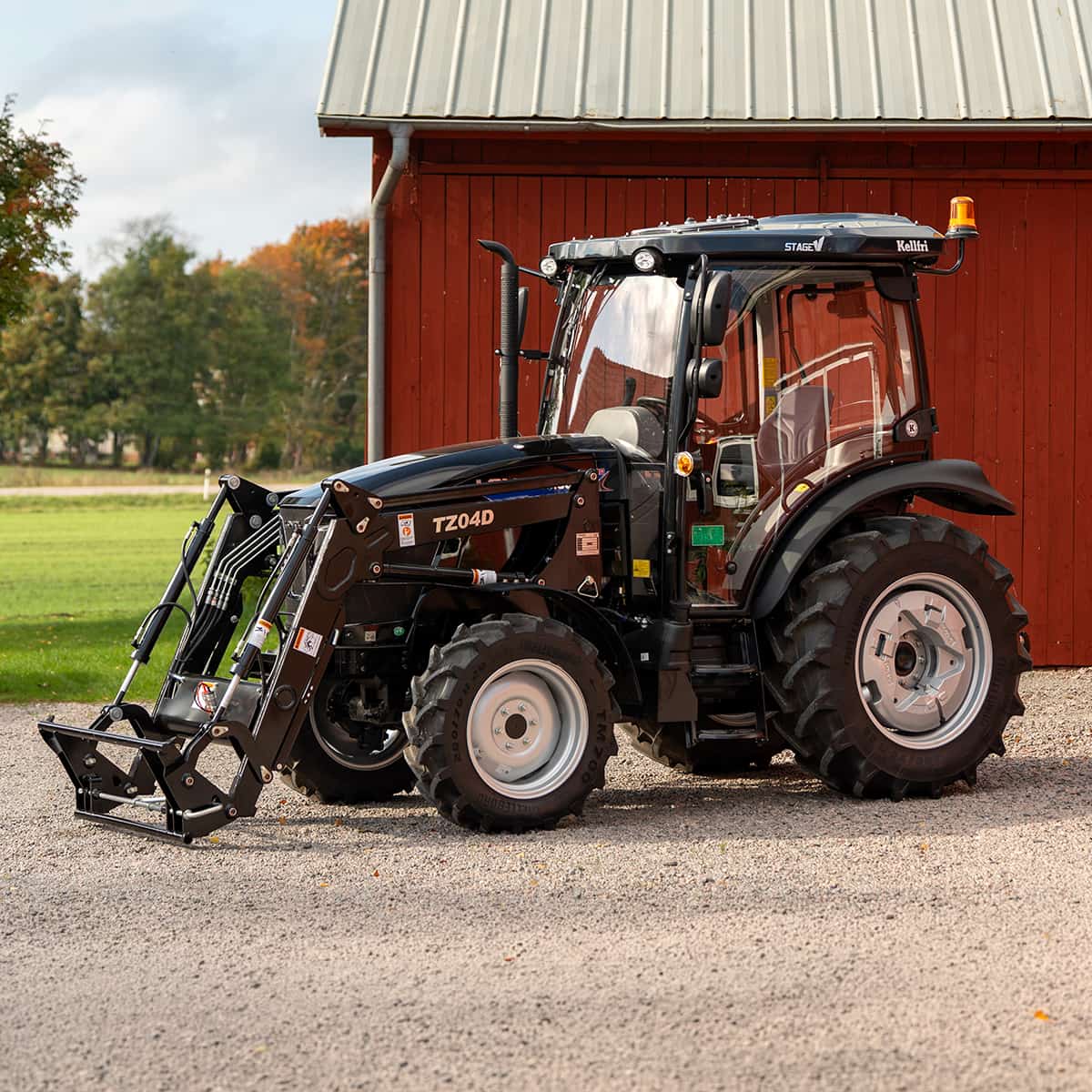 Traktor Lovol 55 hk PRO 4WD med frontlæsser, Stage V