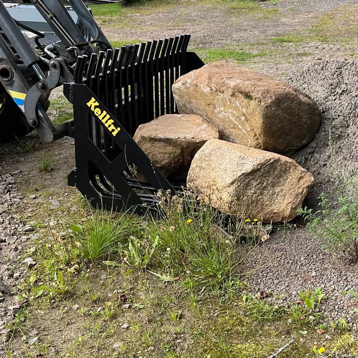 Stengreb 2,0 m, boltet Trepunktsbeslag 