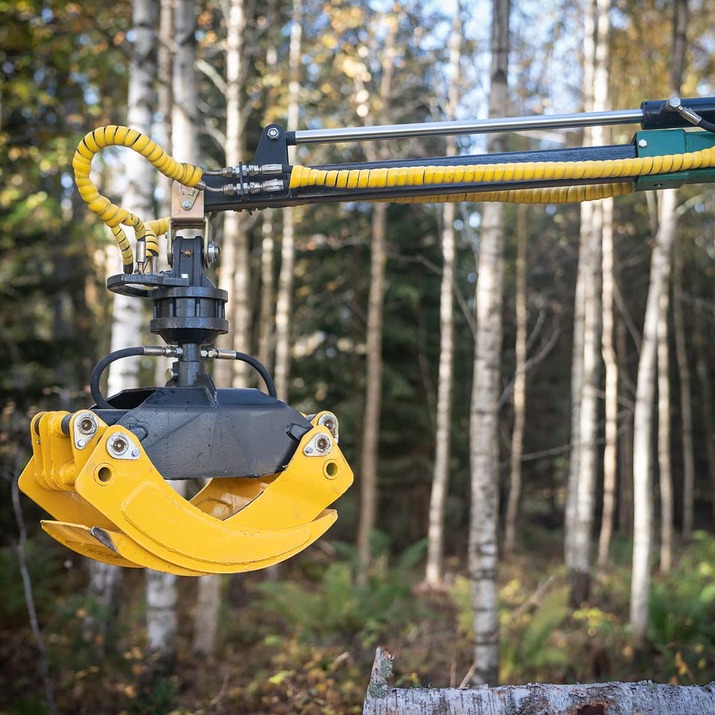 Skovvogn ATV 3 ton, med kran 4,2 m