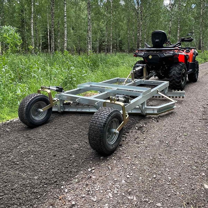 Vejhøvl ATV 3-stål med elektrisk høj- og sænkbarfuktion
