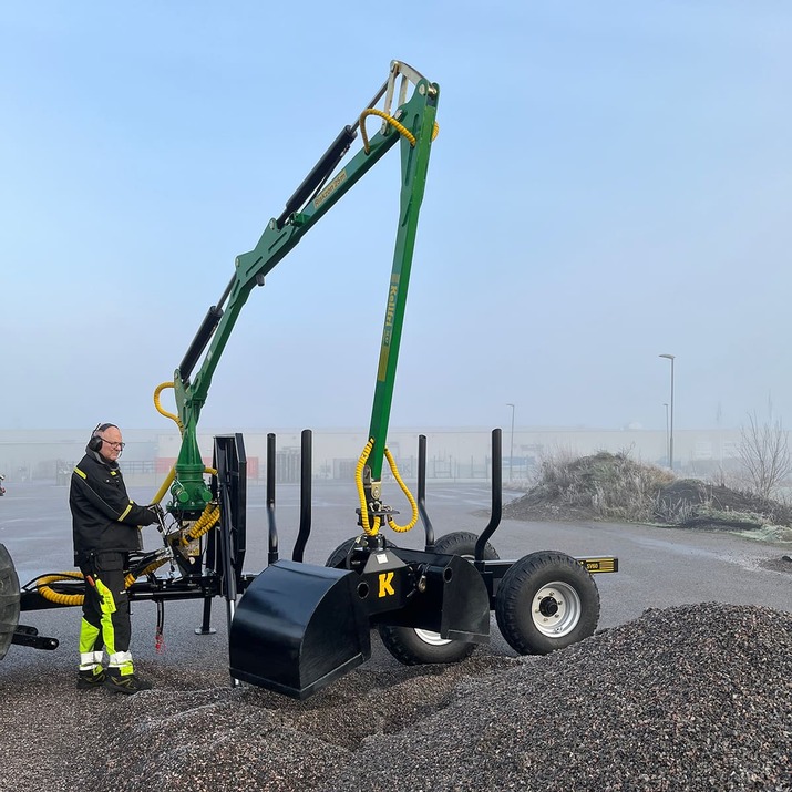 Gribeskovl til skovvogn, 55 cm