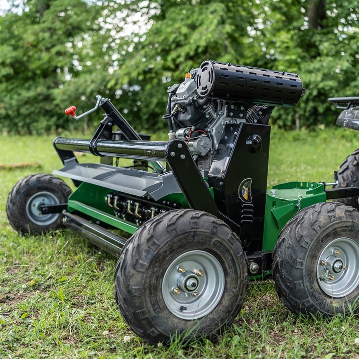 Slagleklipper ATV med bagklap, 1,5 m, 25 hk