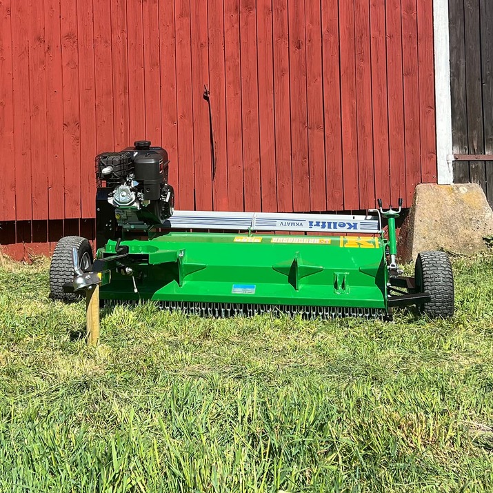 Slagleklipper ATV med bagklap, 1,2 m, Briggs and Stratton 13,5 hk