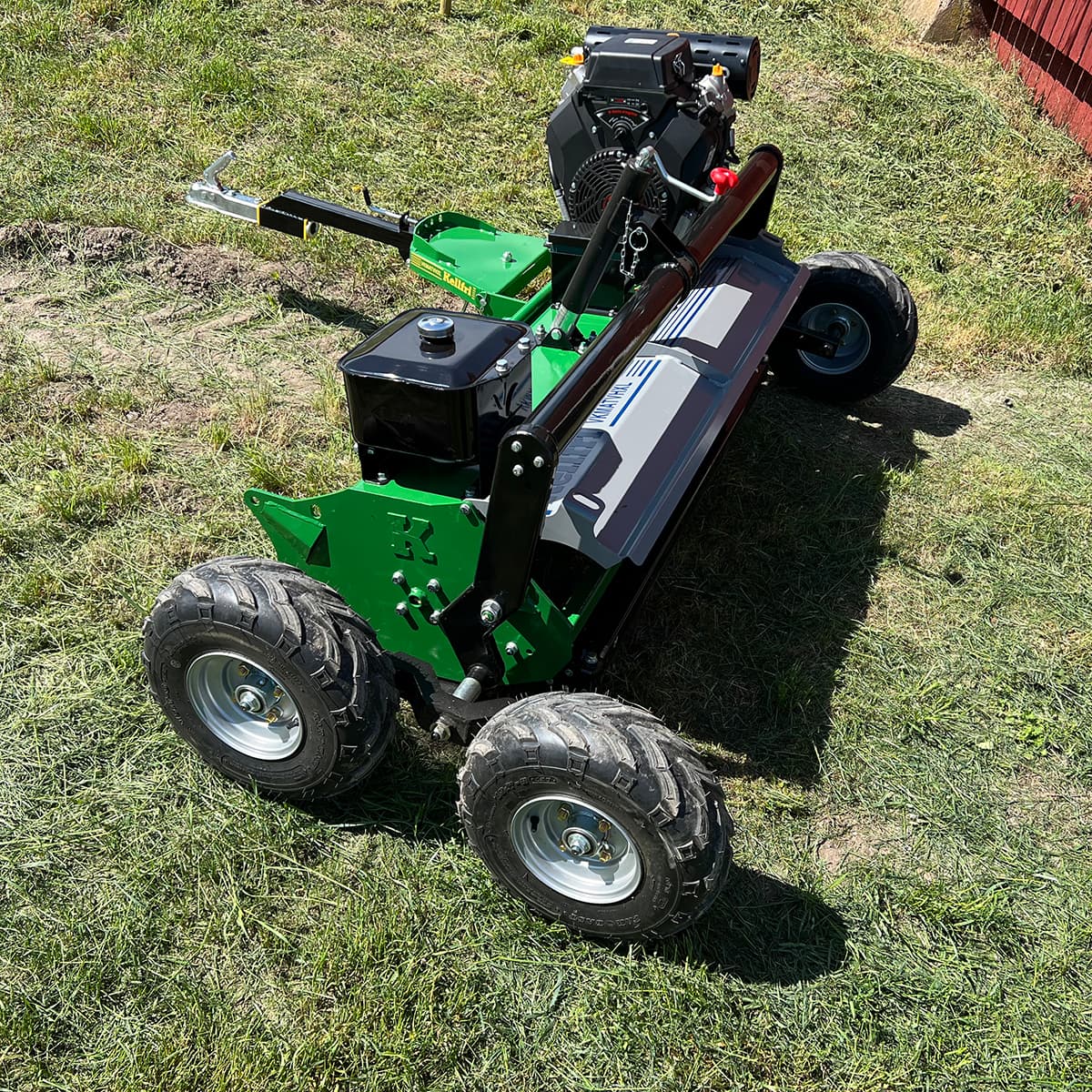 Slagleklipper ATV med bagklap, 1,5 m, 25 hk