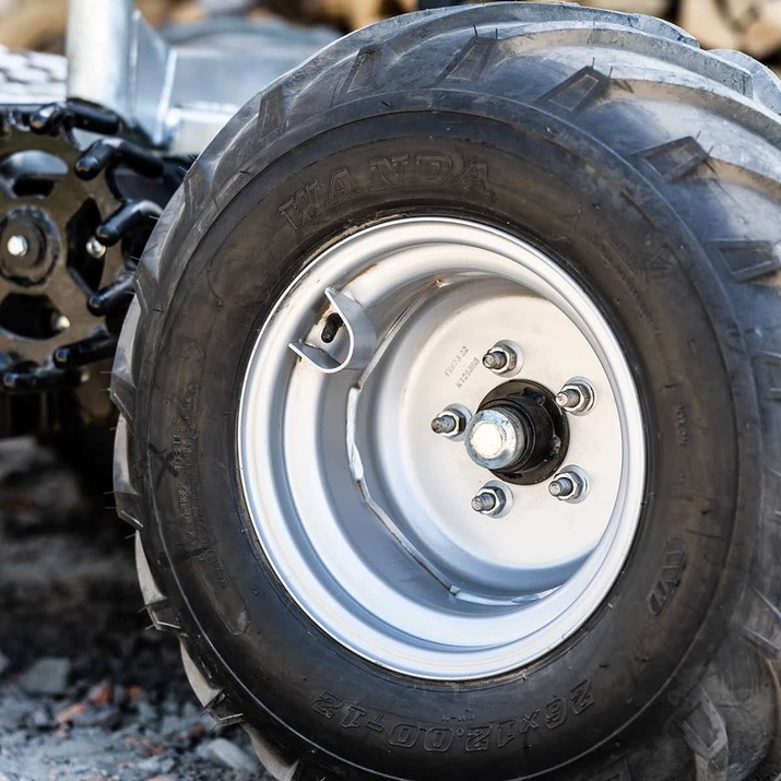 Skovvogn ATV 3 ton, med kran 4,2 m