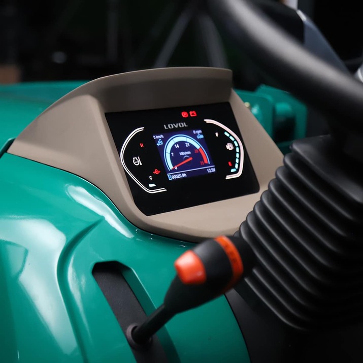 Kompakttraktor Lovol 25 hk med frontlæsser, uden førerhus 