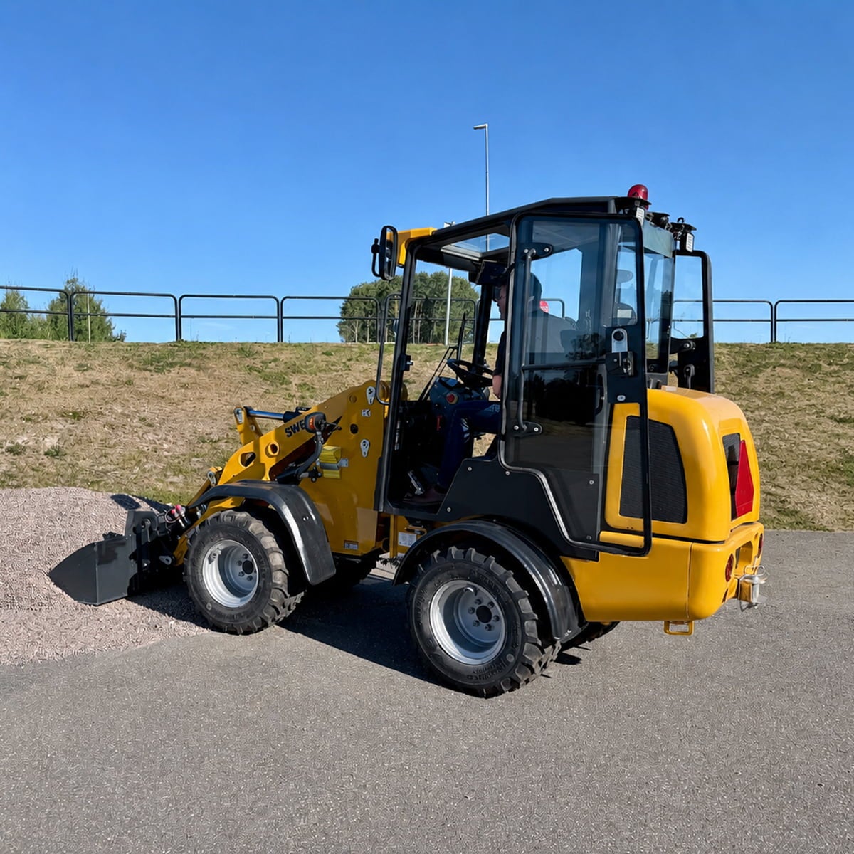 Hjullæsser Swekip 1550 Electric