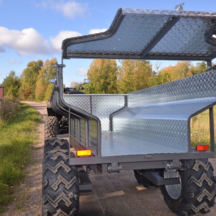 Tipvogn ATV 1.420 kg med elhydraulisk tipning
