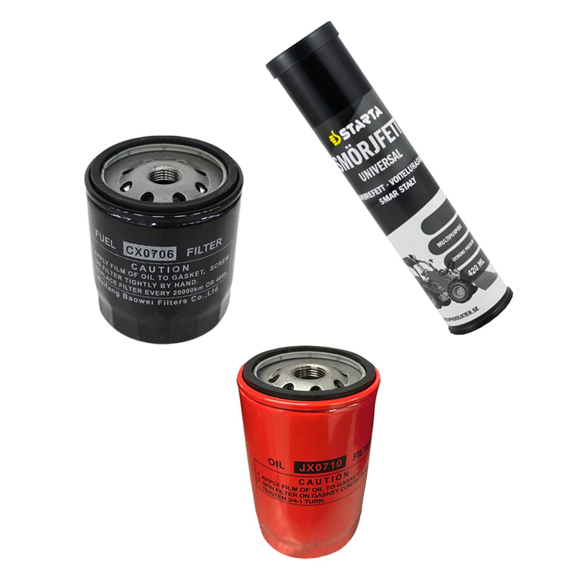 Servicekit til Traktor TBM354C Stage 3, Bas