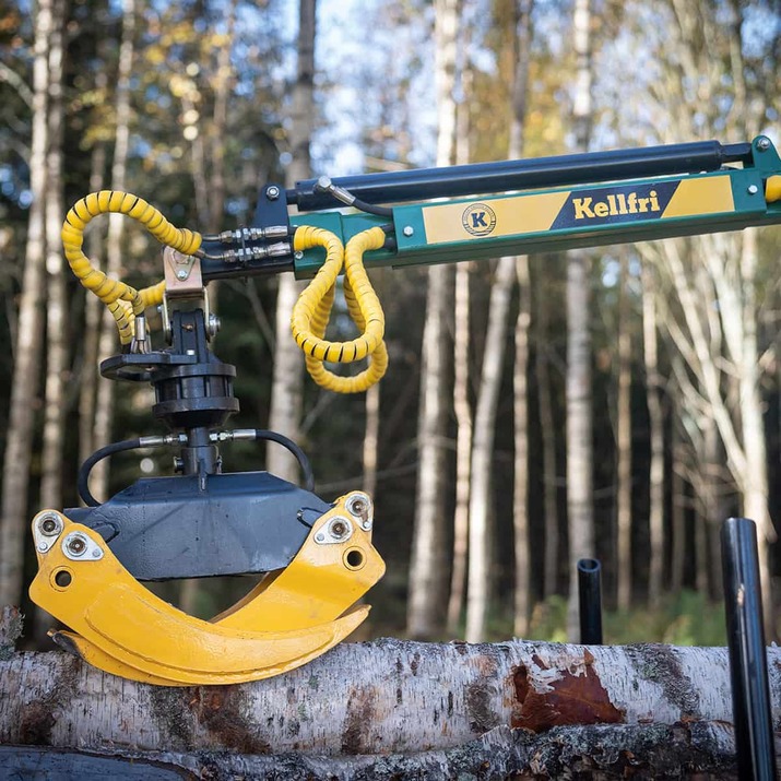 Skovvogn ATV 3 ton, med kran 4,2 m