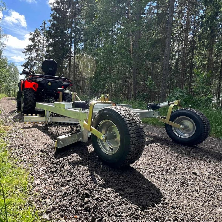 Vejhøvl ATV 3-stål med elektrisk høj- og sænkbarfuktion