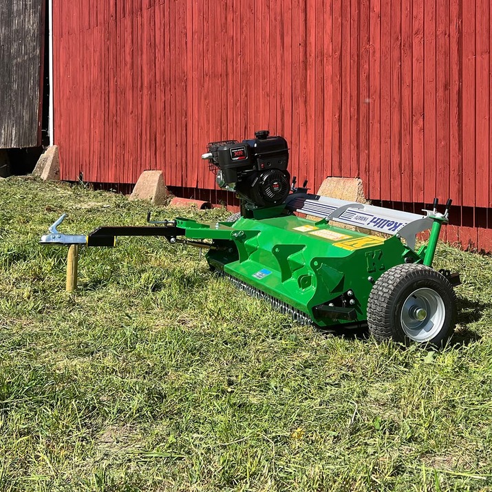 Slagleklipper ATV med bagklap, 1,2 m, Briggs and Stratton 13,5 hk