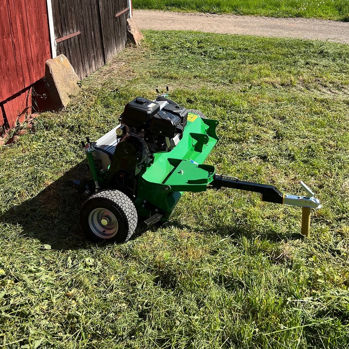 Slagleklipper ATV med bagklap og elstart, 1,5 m, 15 hk